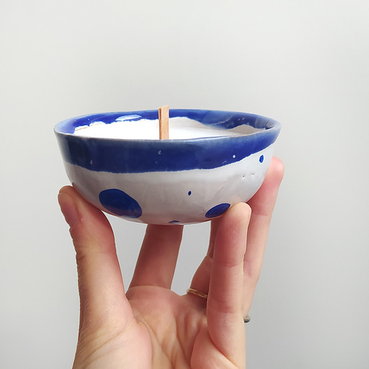 ŚWIECA SOJOWA - CZARKA 100 ML White Cup