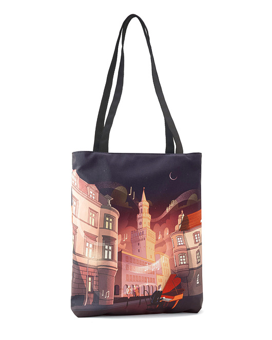 torby na zakupy Opole: Szoperka wodoodporna na zamek