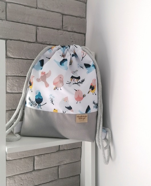 torebki, worki i plecaki dziecięce Worko-plecak dziecięcy Sweet Birds