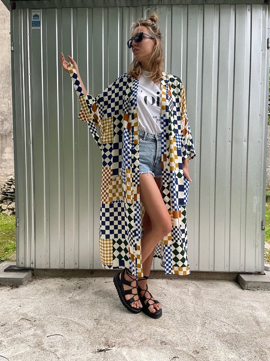 bluzki kimonowe damskie Wonderland zwiewne kimono