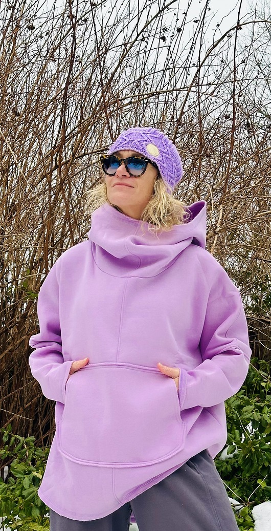 bluza z kapturem damska Kangoo hoodie