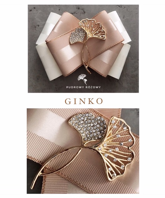broszki Brosza GINKO Nowość Glamour