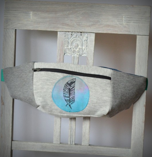 Nerka malowana ręcznie BOHO ivy style