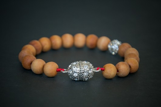 PACHNĄCA bransoletka DRZEWO SANDAŁOWE NOMAD ACCESSORIES