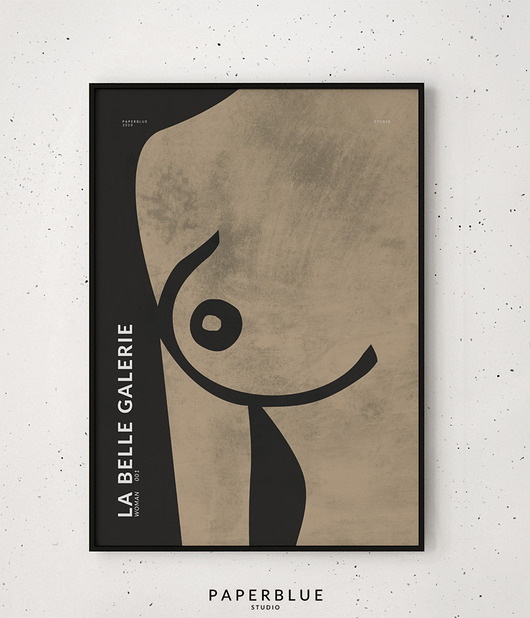 grafiki i ilustracje La Belle Galerie / body002 - print