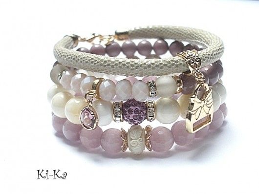 Ivory and light pink vol. 7  /07-07-2015/-set KiKa pracownia