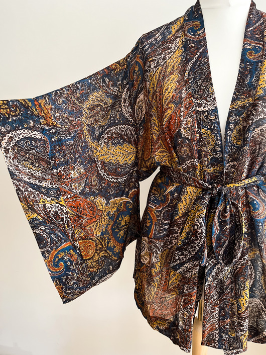 kardigany damskie Jedwabne kimono Inspiration