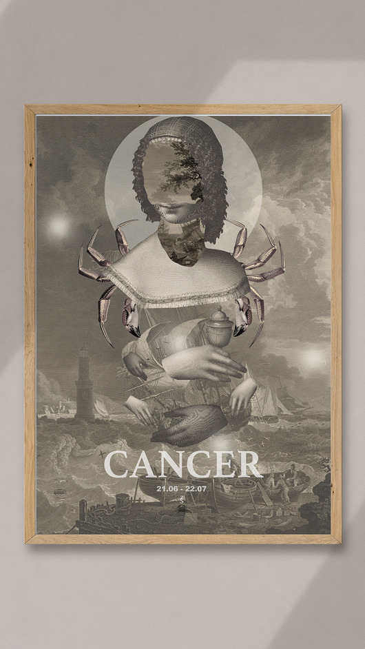plakaty Plakat Zodiac Cancer