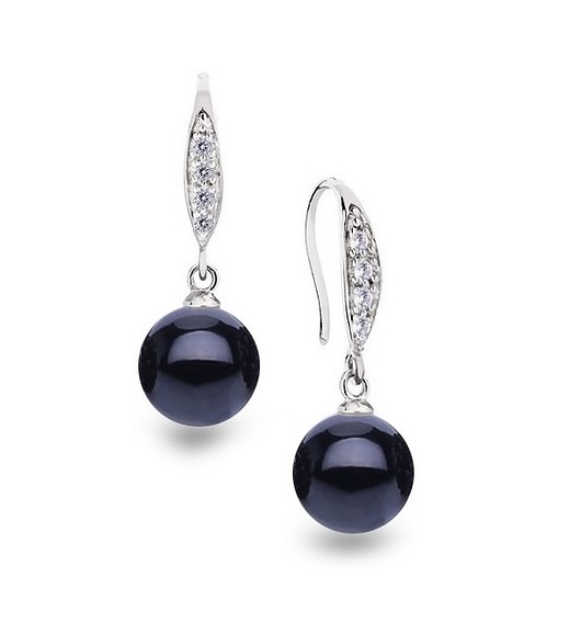 Kolczyki perły, cyrkonie oraz srebro 925 Coccola JEWELLERY