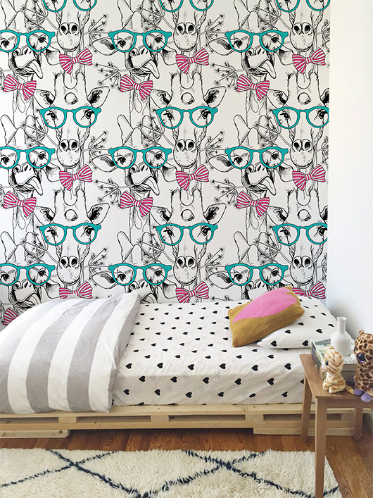 Samoprzylepna fototapeta ŻARTY ŻYRAFY Coloray