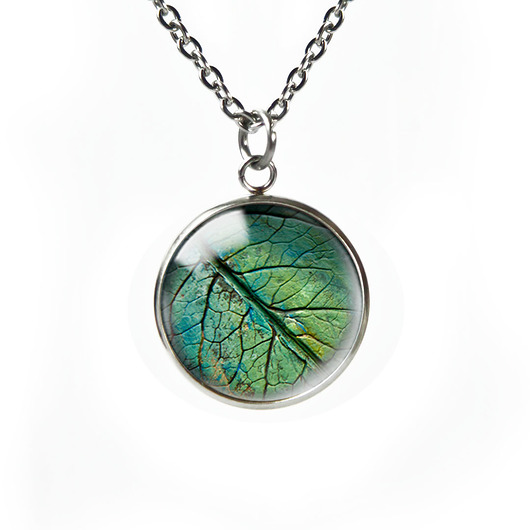 Green Leaf naszyjnik muamua design