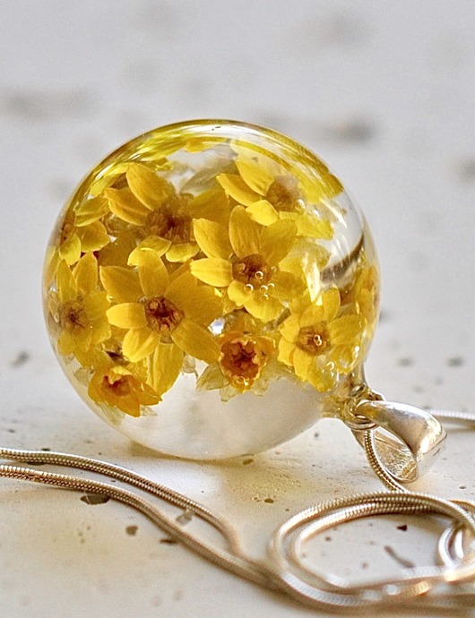 naszyjnik z kwiatuszkami Grol Jewellery