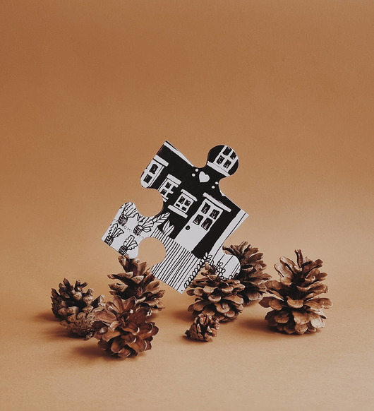 puzzle dla dzieci PUZZLE "w moim ogródeczku" 30 el.