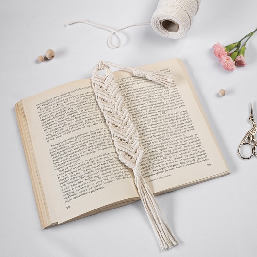 Zakładka do książki BOHO NATURAL wu handmade