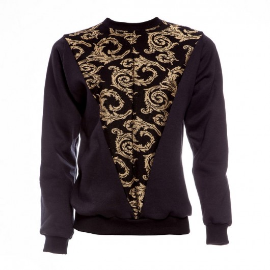 Bluza ze złotym ornamentem Joanna Riczi Ryczkowska