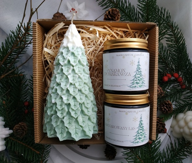 dekoracje świąteczne Zestaw prezentowy Boże Narodzenie