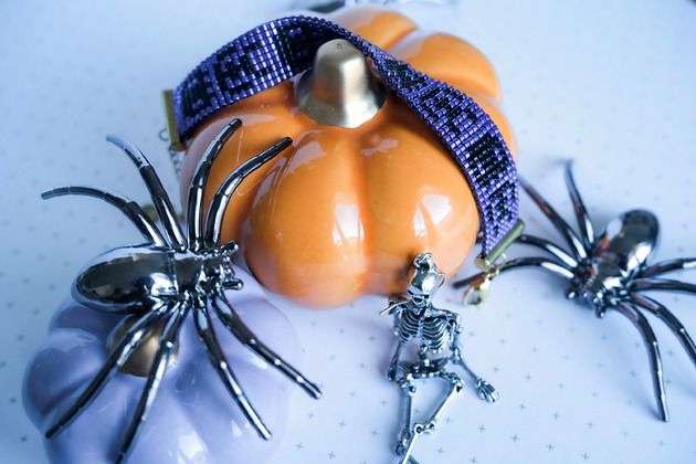 bransoletki - inne Bransoletka Halloween Spell