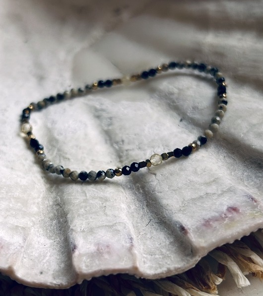 bransoletki z kamieni naturalnych Obfitość  i Ochrona - Amuletka z Cytrynem i Jaspisem