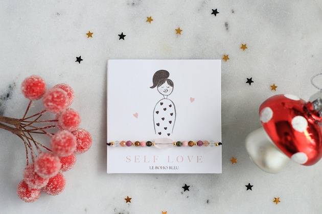 bransoletki na sznurku SELF LOVE - pewność siebie, miłość i troska o samą siebie