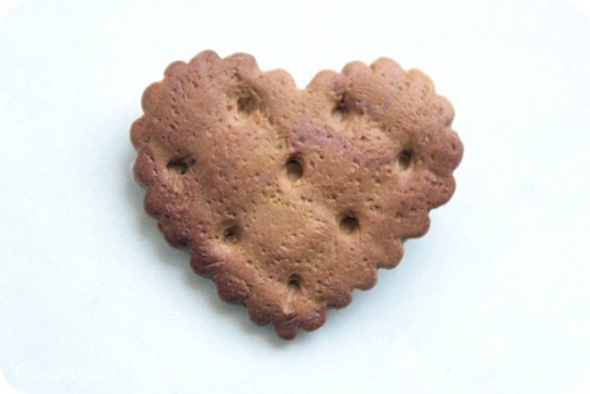 Broszka ciasteczko ciasteczkatynki