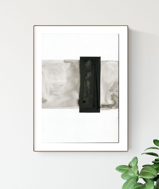 grafika A4  wykonana ręcznie Krystyna Siwek Art