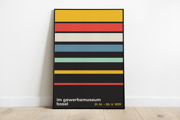 Bauhaus - plakat wystawowy Pas De LArt