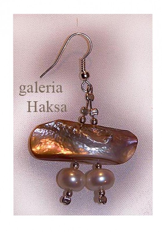 Perłowe zawieszki galeria Haksa