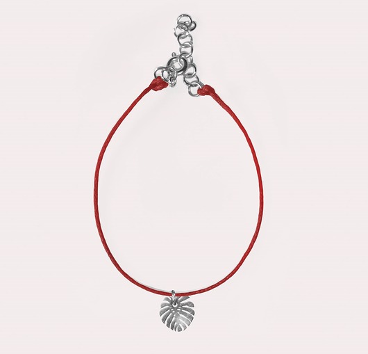 Bransoletka Vander Monstera na sznurk Vander jewelry