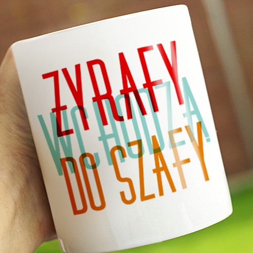 Żyrafy ONE MUG A DAY