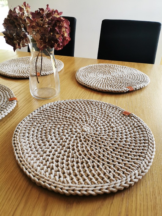 podkładki do kuchni Podkładki na stół Magnolia 6szt. 37cm