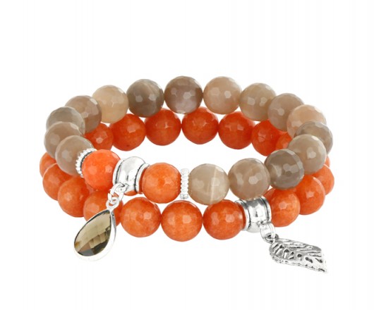 Sada 2 - orange & beige. Lavoga