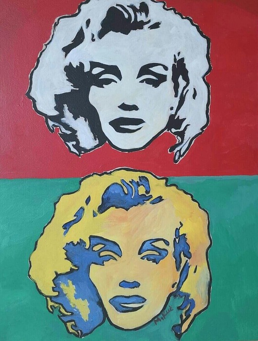 obrazy Obraz do salonu portret Marilyn Monroe