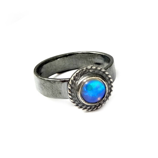 opal w filigranie Pracownia Neores