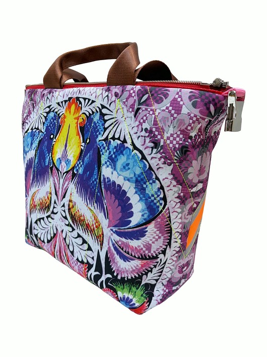 torby na ramię Art MIMA bag SHORT & Szymon Kurpiewski print