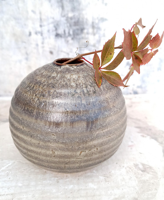 wazony Ceramiczny wazonik kula