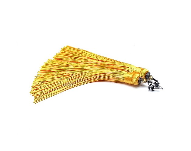 MAXI BOHO /yellow/ - kolczyki Katia i krokodyl