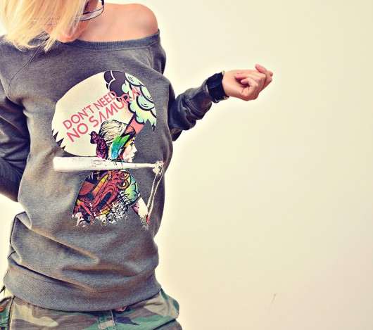 bluza bez kaptura damska Baseball_sweatshirt