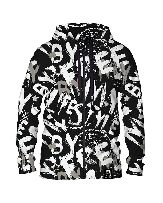 bluzy męskie Męska Bluza Expres Zamek DR.CROW Life Style