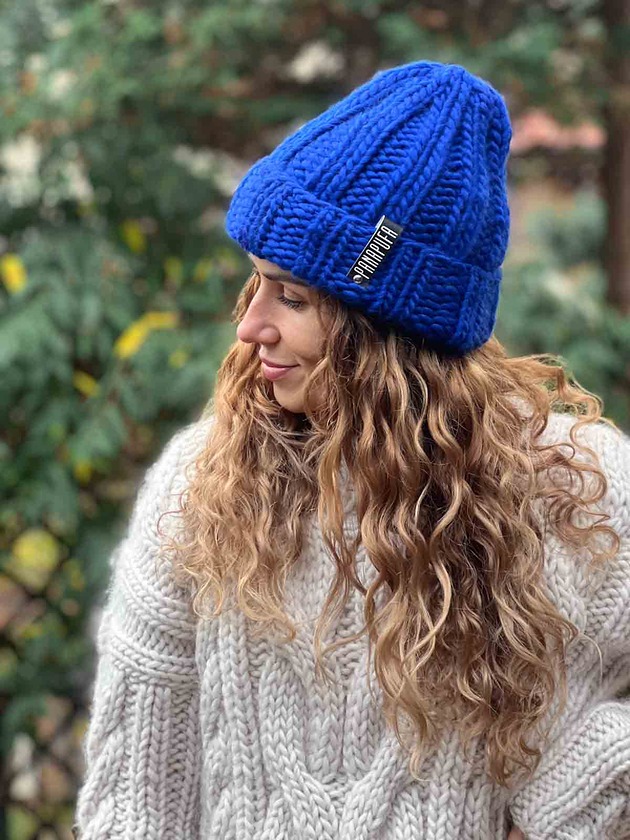 czapki damskie 100% welna MERINO CZAPKA