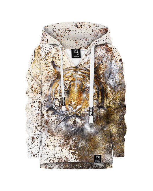 bluzy dla dziewczynki Bluza Dziewczynka DR.CROW Golden Tiger