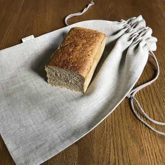 łniany worek do przechowywania chleba Willow Hand Made