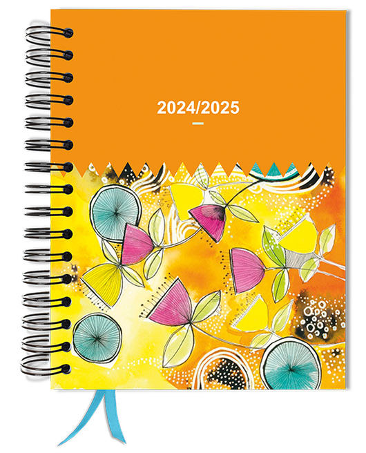 kalendarze i plannery Kalendarz terminarz 2024-2025 roczny tygodniowy A5