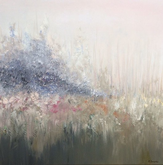 Obraz farbami akrylowymi na płótnie 50 x 50 cm Beata Jarecka