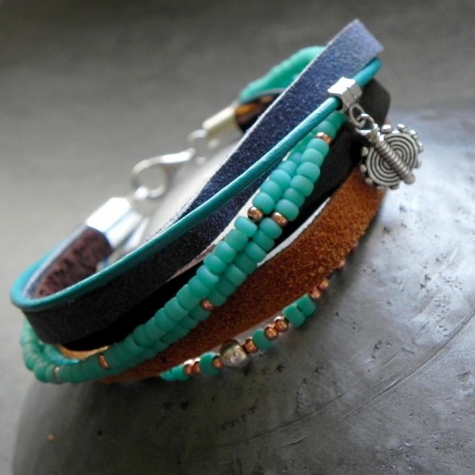 boho blue Lahovska