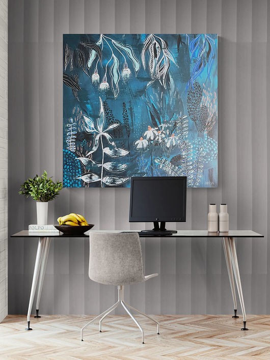 obrazy Magic night No 10, autorski malowany obraz