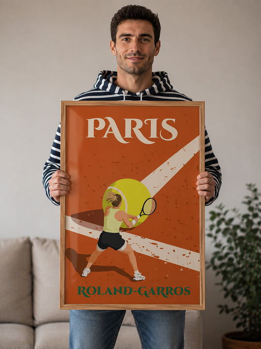 plakaty Plakat Roland-Garros wariant 2