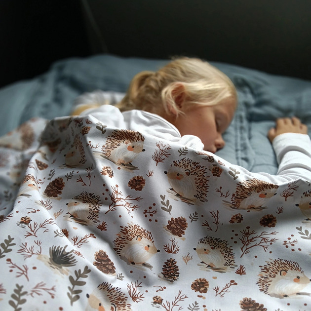 kocyki, kołderki, pościel dla dzieci Kołdra obciążeniowa 100x150