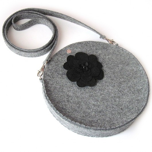 Black Round - torebka na ramię Craft Factory