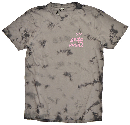 T-shirt Gotta Lotta Waves Batik Grey DONT NEED NO SAMURAI