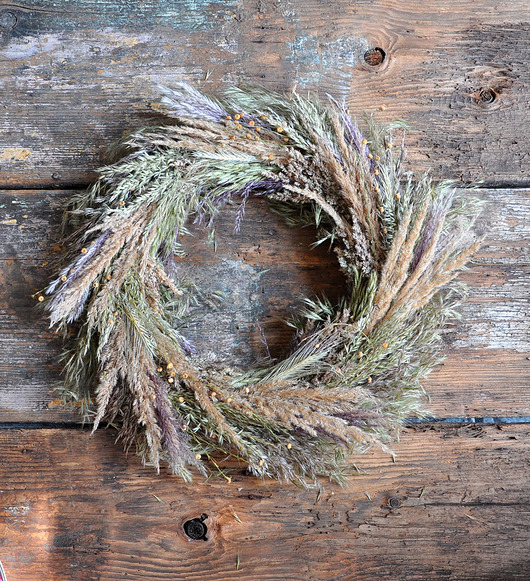 Naturalny wianek boho mamuta